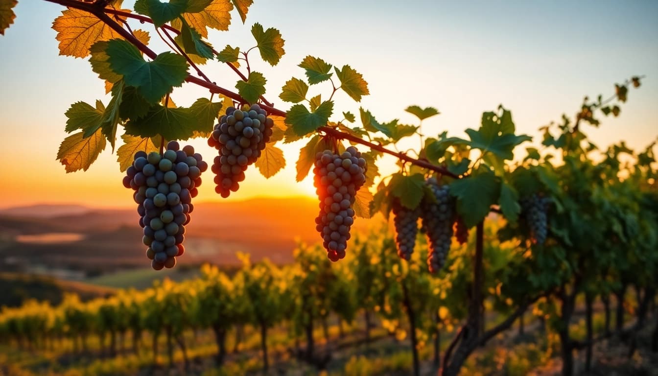 Tasting a refreshing Chenin Blanc surrounded by lush vineyard scenery.