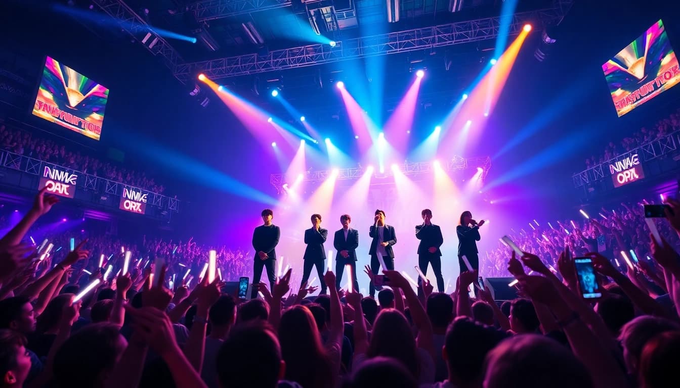 BTS news highlights vibrant performances and fan excitement at major concerts.