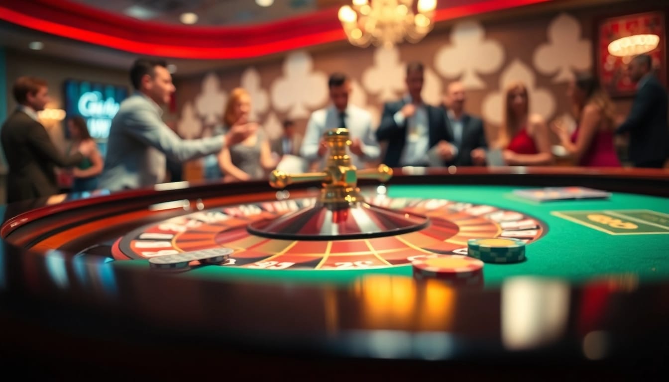 Erleben Sie den neue casino bonus ohne einzahlung beim aufregenden Spiel an einem Roulette-Tisch.