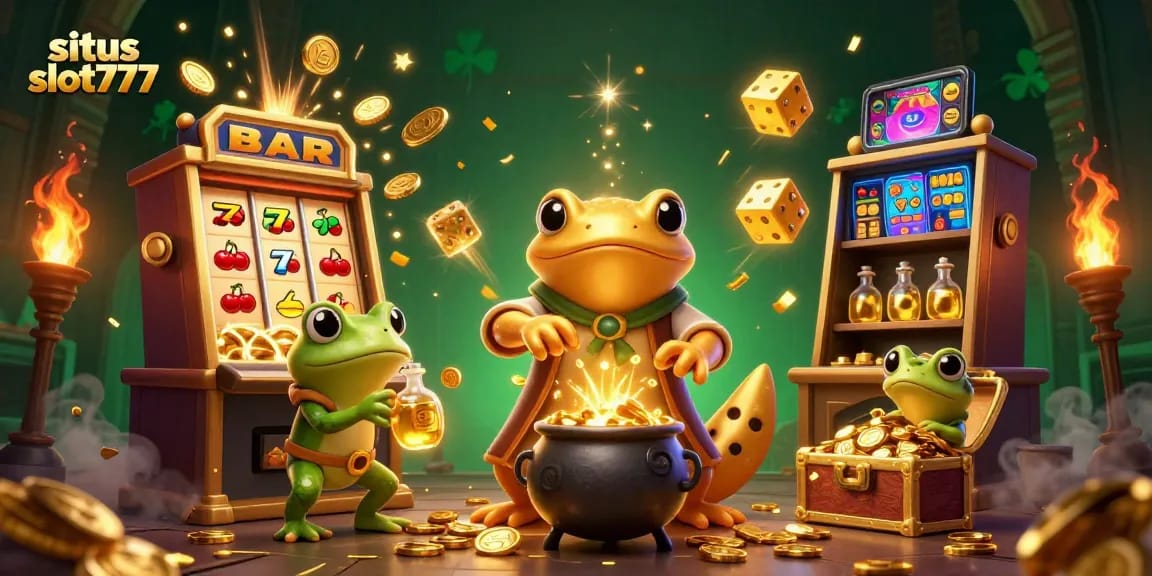 Engage in thrilling gameplay with situs slot777, exploring exciting slot machines bursting with gold coins.