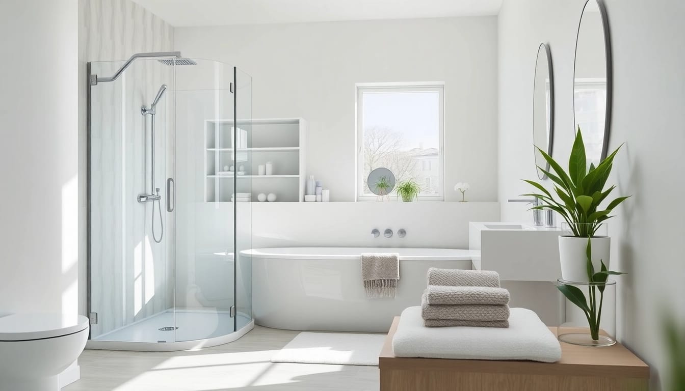Erlebe die hochwertigen Produkte von sonni sanitär GmbH in einem modernen Badezimmer-Setup.