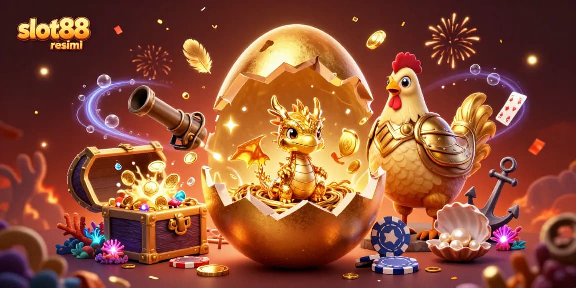 Menangkan permainan di slot88 resmi dengan simbol slot dan fitur bonus menarik.