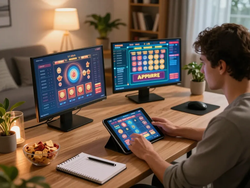 Engaging at home with Canada online casinos reddit game strategies displayed on tablet.