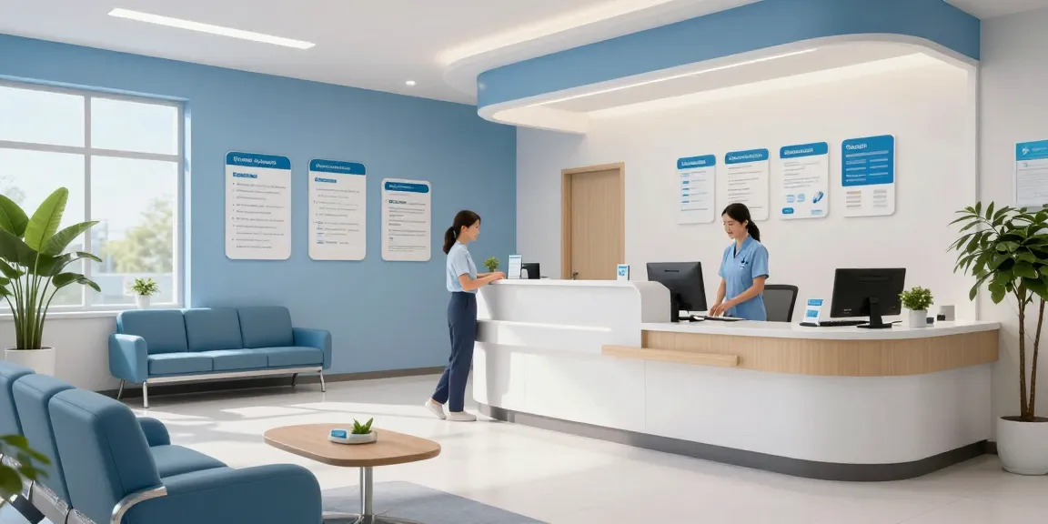 Modern healthcare clinic assisting those looking to apply for ACA health insurance.
