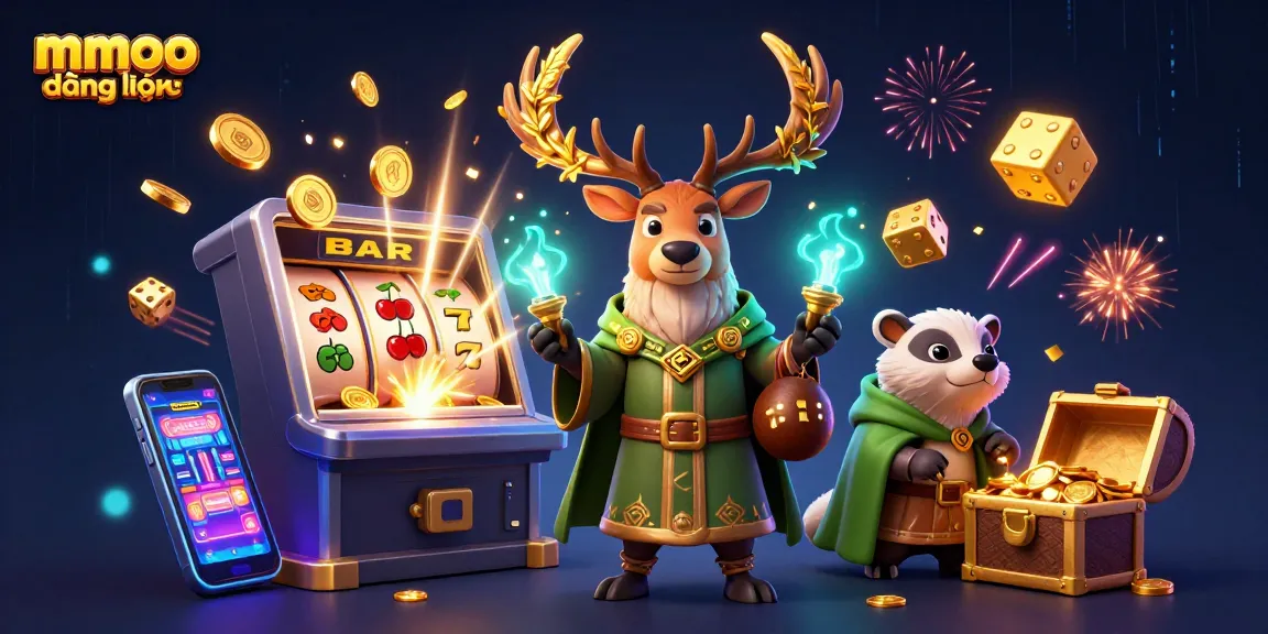 Experience the thrill of mmoo đăng nhập with this vibrant, dynamic casino scene full of chances to win.