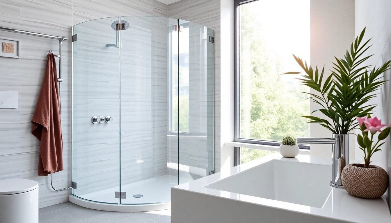 Hochwertige Badprodukte von sonni sanitär GmbH in elegantem Badezimmer-Setting präsentieren.