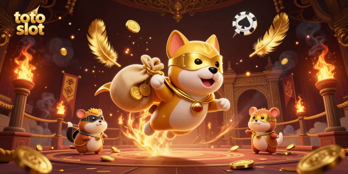 Experience thrilling adventures with toto slot in a vibrant 3D casino world filled with exciting elements.