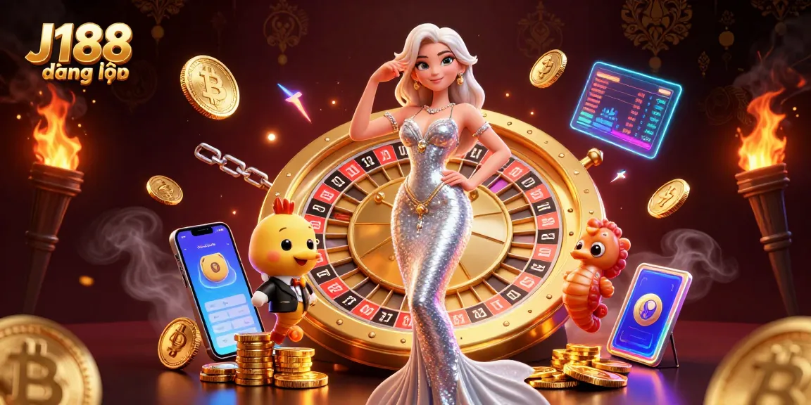Experience excitement and luxury at J188 đăng nhập, surrounded by winning features like roulette and crypto.