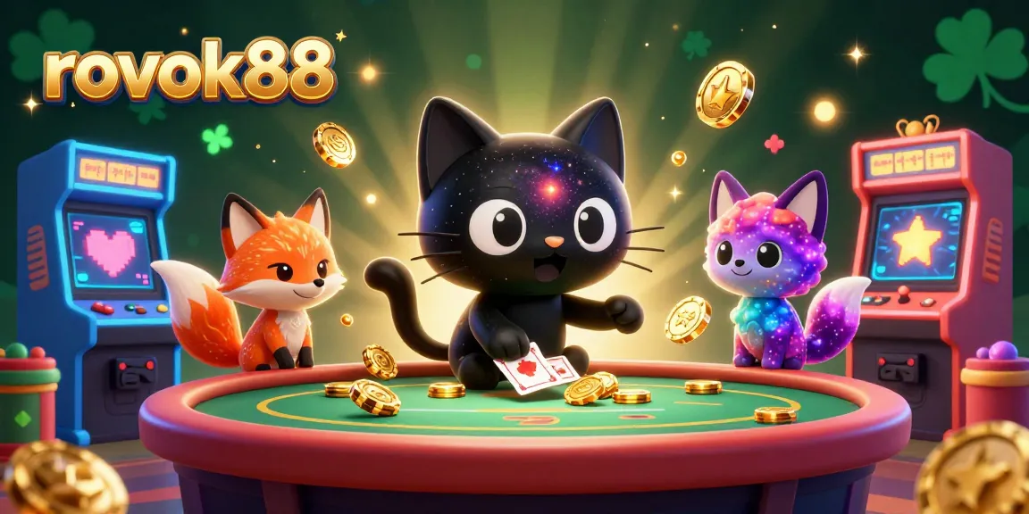 Experience the thrill with rokok88’s vibrant 3D casino illustration, capturing epic gaming moments.