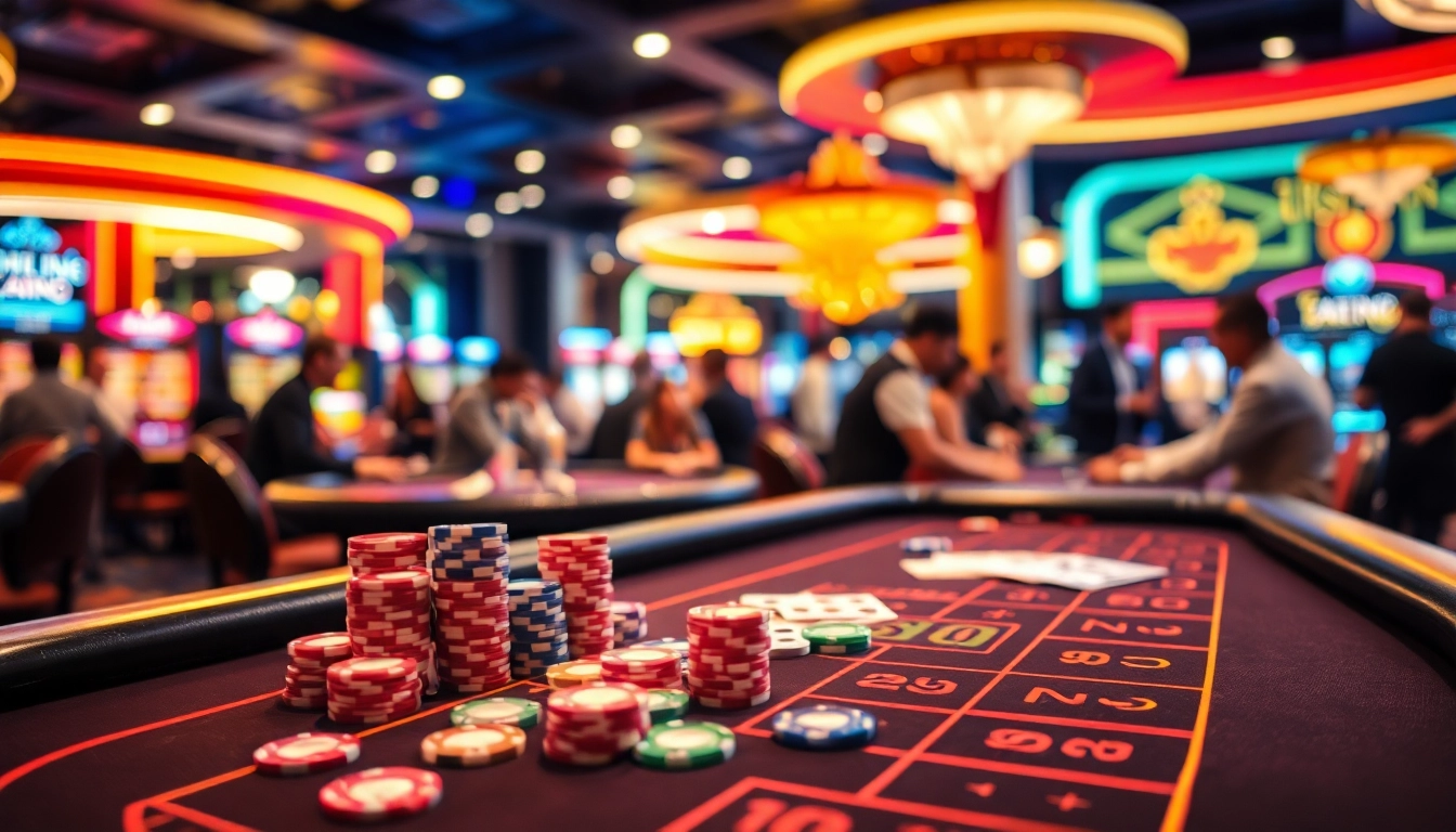 Experience excitement at a Non Uk Casino 2025 with vibrant games and engaging players.