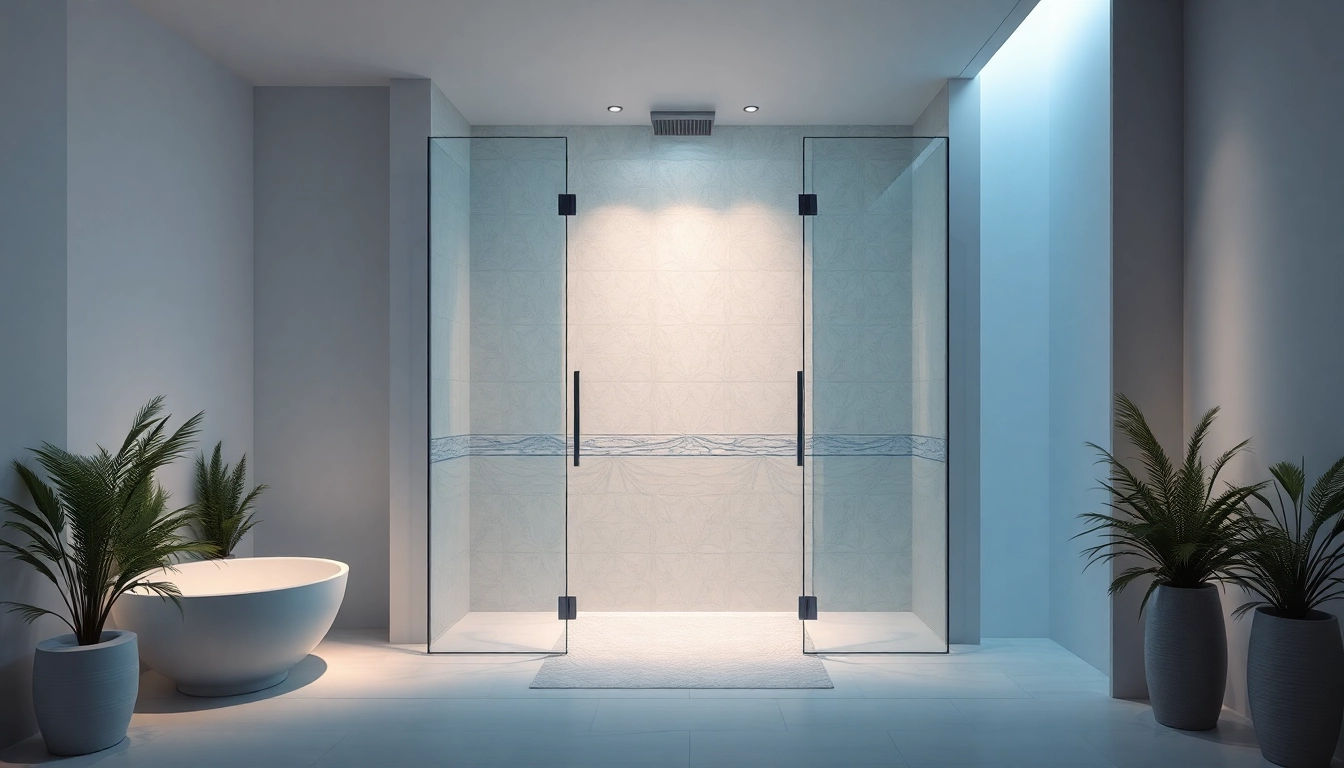 Explore elegant showers au with stylish walk-in design and luxurious modern finishes.