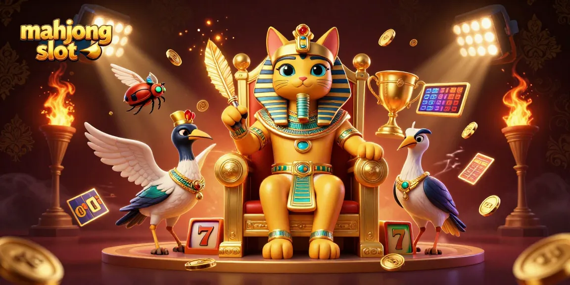 Experience thrilling mahjong slot action with vibrant characters and dynamic casino elements in stunning 3D.