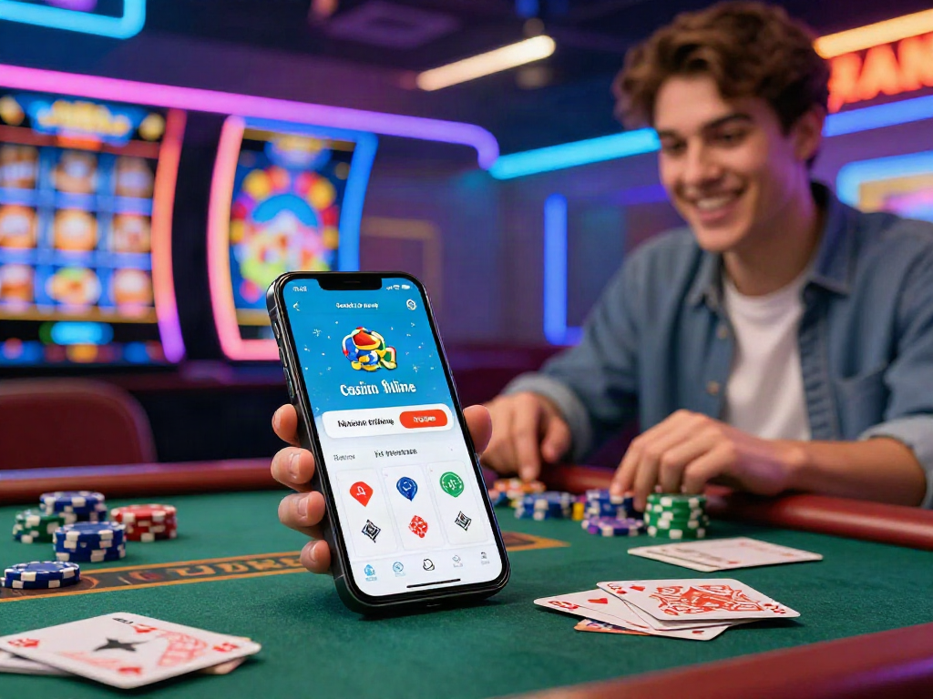 Engaging link casino online experience with vibrant gaming setup and excitement