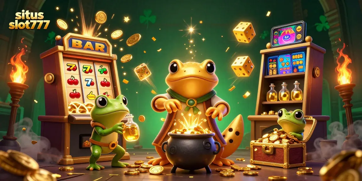 Engage in thrilling gameplay with situs slot777, exploring exciting slot machines bursting with gold coins.