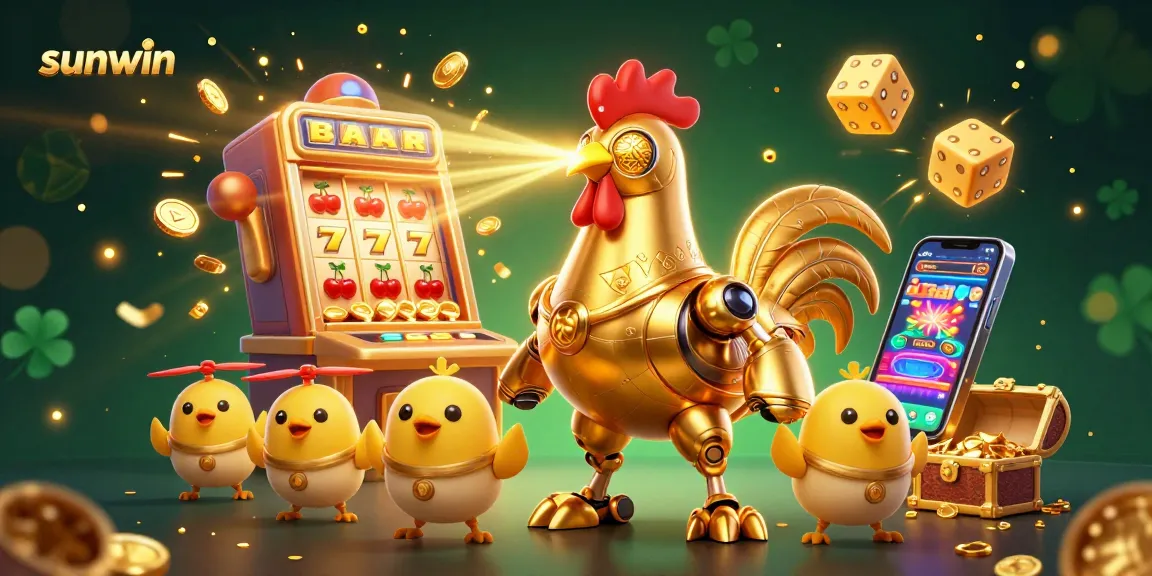 Experience thrilling wins at sunwin with a vibrant jackpot explosion, golden coins, and an engaging casino atmosphere.