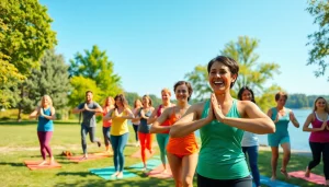 Engaging in health and wellness activities for a vibrant community.