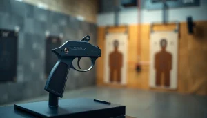 Buy Alamo 15 trigger for sale featuring precision engineering and metallic finish.