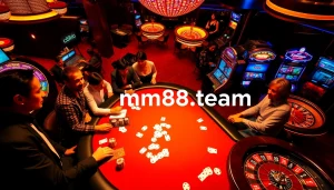 Experience thrilling gameplay at https://mm88.team/ with engaging poker and roulette action in a luxurious casino setting.
