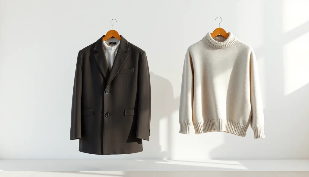 Compare styles in muji vs uniqlo through a minimalist fashion display highlighting unique features.