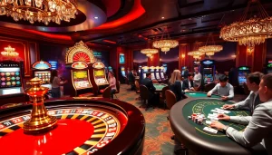 Vivez des moments palpitants dans un casino en ligne Français avec des jeux vibrants et des croupiers professionnels.