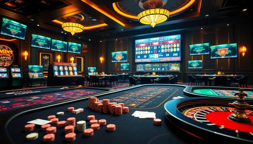 Vivez l'excitation d'un casino en ligne argent réel avec des jeux dynamiques et une atmosphère vibrante.