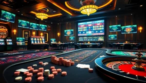 Vivez l'excitation d'un casino en ligne argent réel avec des jeux dynamiques et une atmosphère vibrante.