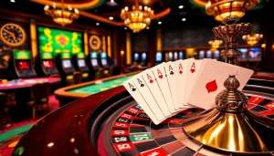 Vivez l'excitation du casino en ligne argent réel avec des tables de jeu vibrantes et des roues de roulette.
